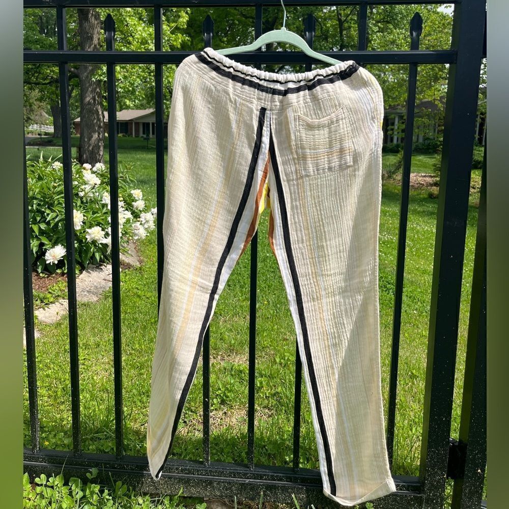 Ace & Jig Antique Gauze Striped Pants - Picture 10 of 12